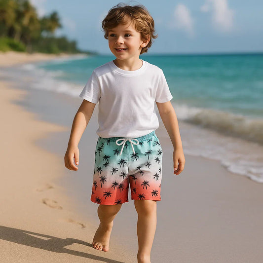 Cool & Summery – Swim Trunks with Plush Inner Lining