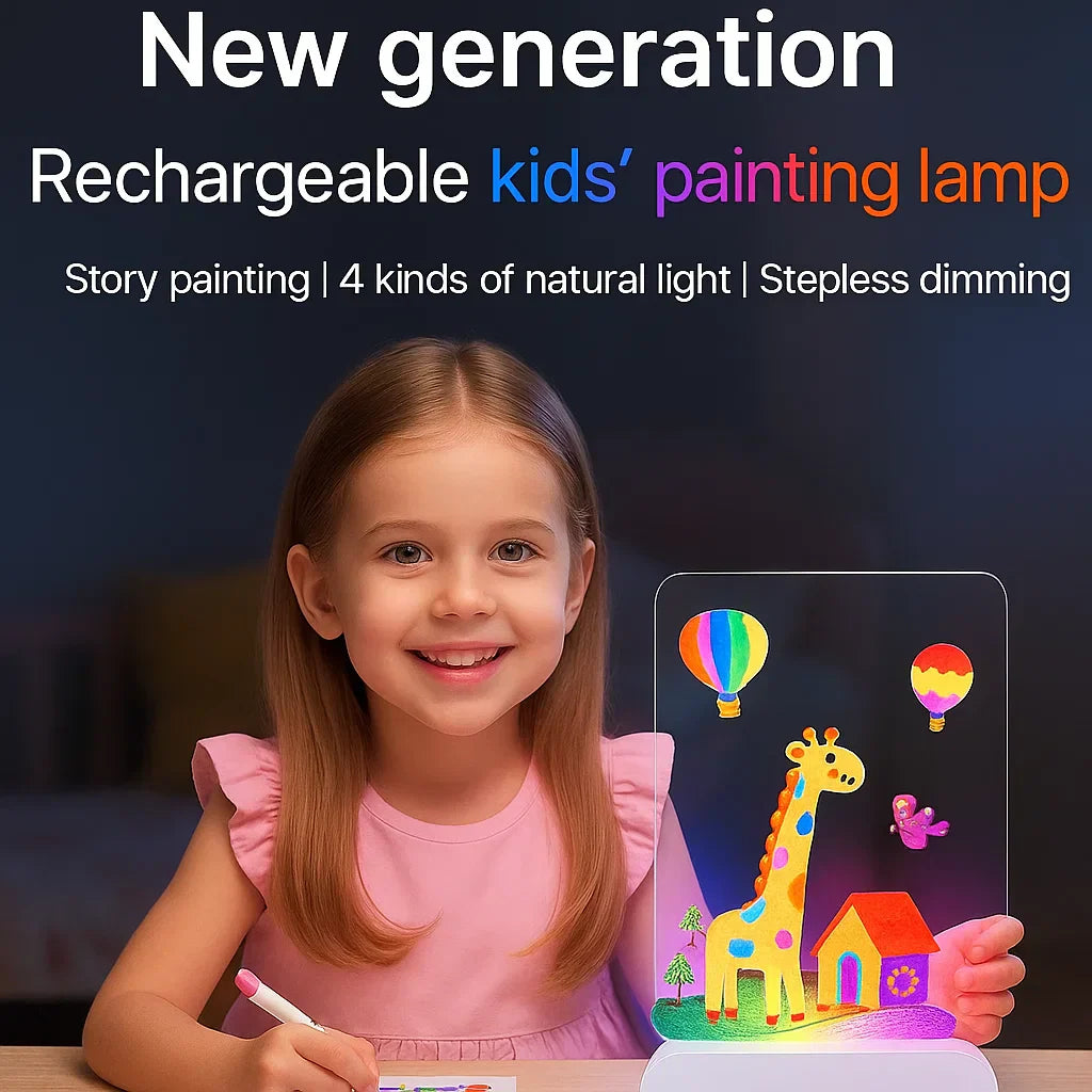 Illuminated Fantasies - Drawing Board with LED