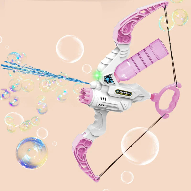 TrendyToys – Active & Innovative - 2-in-1 Bow Bubble Blower Machine