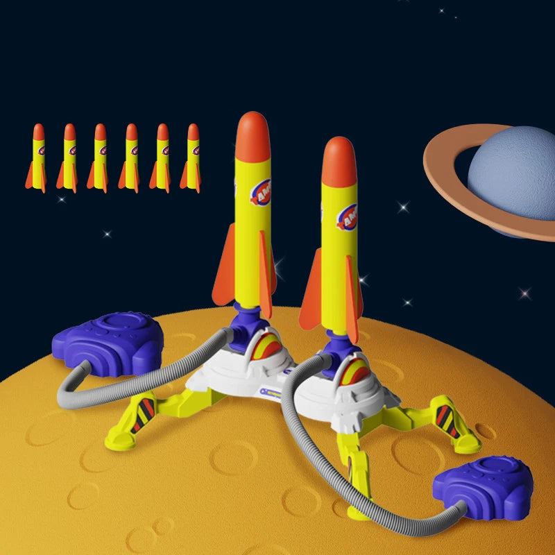 Jump & Launch - Rocket Plaything
