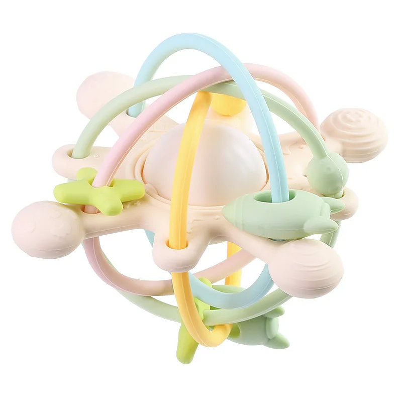 Soft Grab Play - Baby Silicone Teething Toys