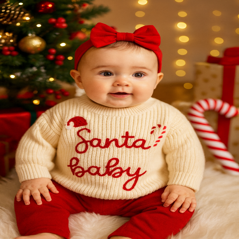 Cozy & Warm - Christmas sweater with text