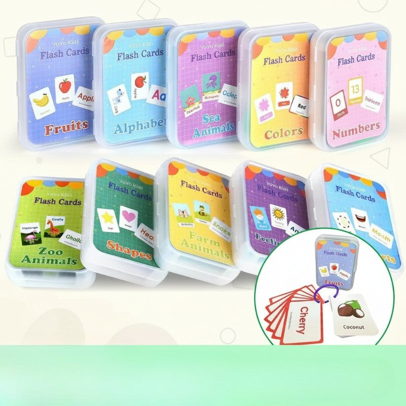 Cheerful & Language-rich – Educational Word Cards (English)