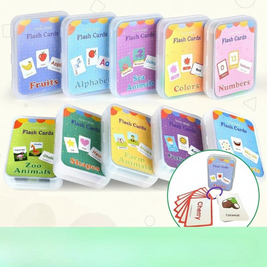 Cheerful & Language-rich – Educational Word Cards (English)