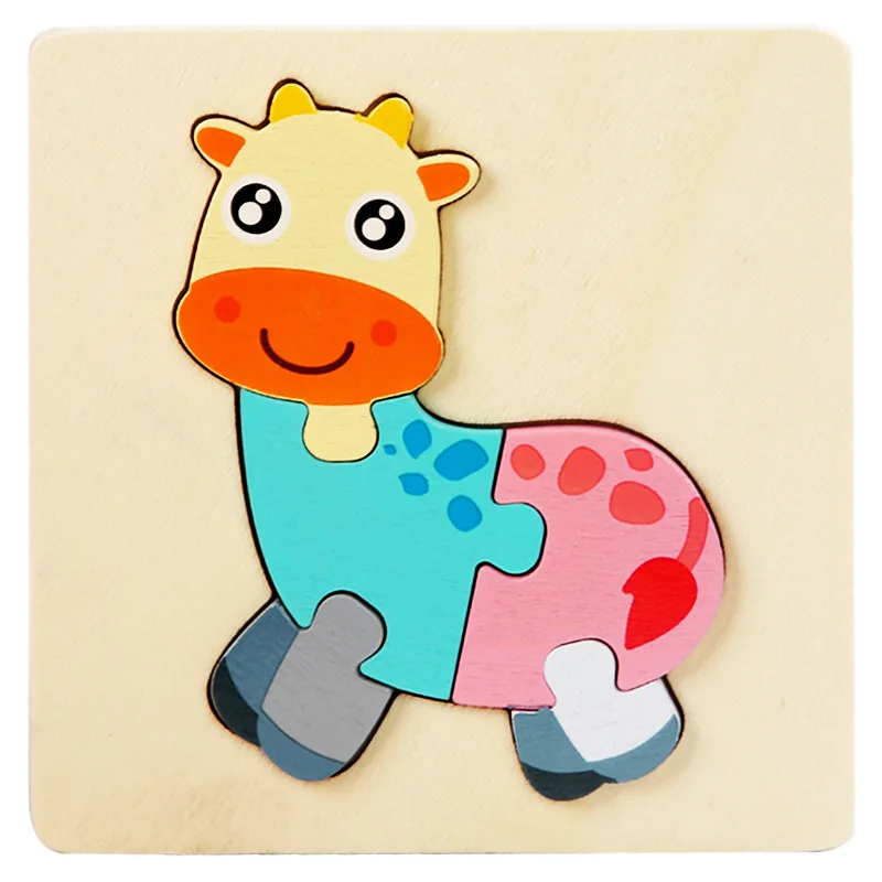 Playful Animal Adventure - Jigsaw Brain-teaser
