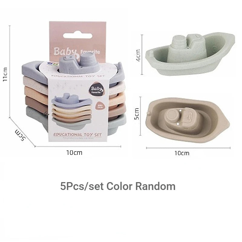 Stackable Boats - Bath Kit