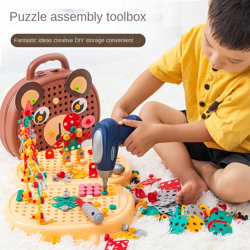 Build with a drill - Play drill set