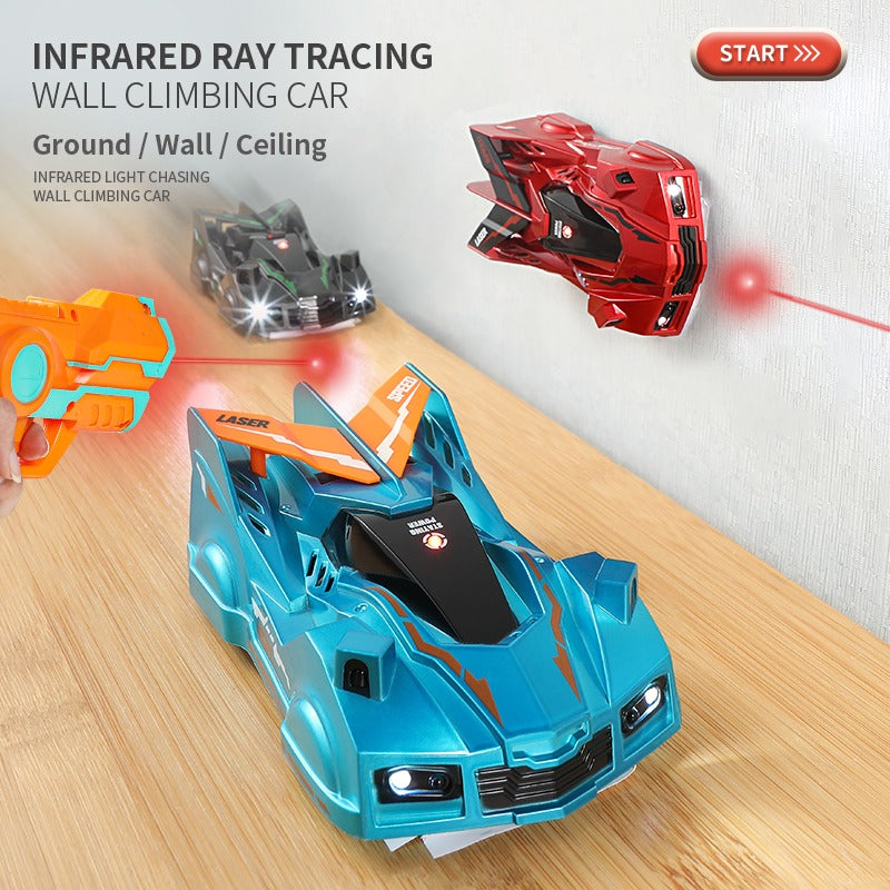Drive along the walls! - Remote-controlled car
