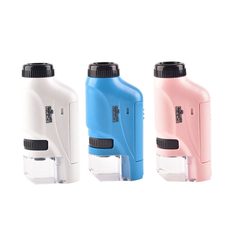 Children Pocket Microscope - Explore the environment up close - LED microscope