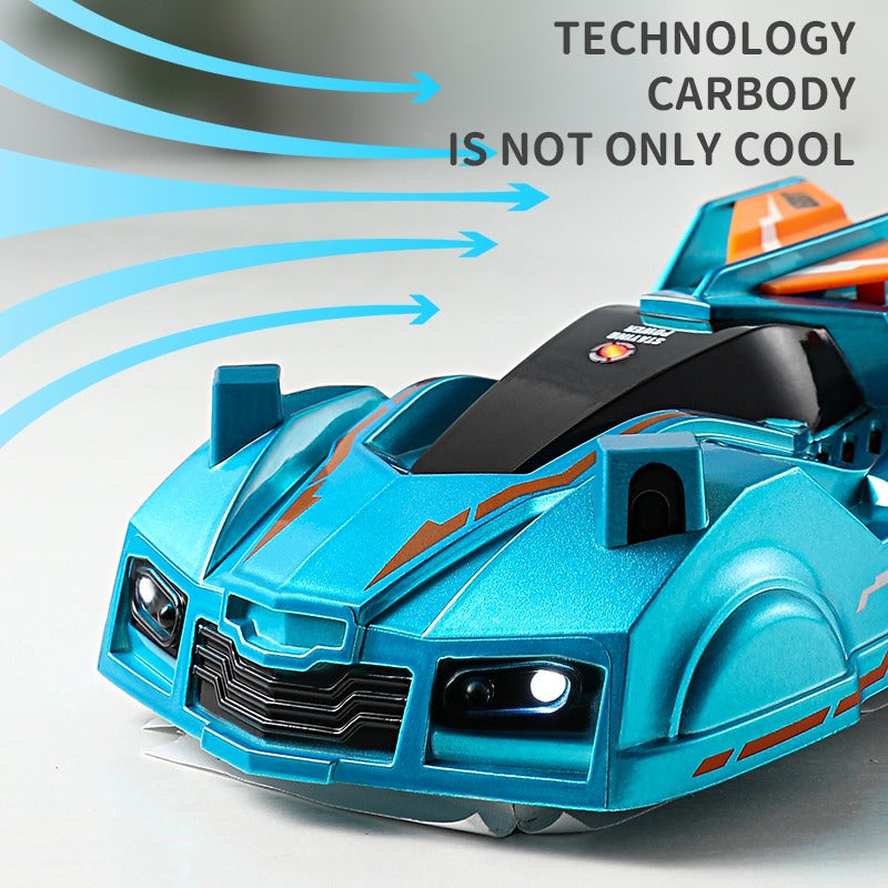 Drive along the walls! - Remote-controlled car