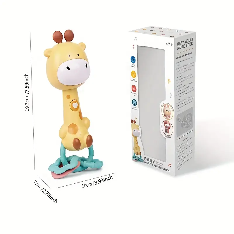 TinyZintuig – Safe & Instructive - Infant Rattle for Sensory Development