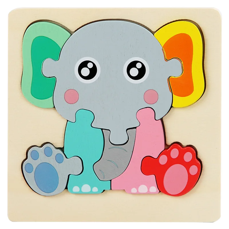 Playful Animal Adventure - Jigsaw Brain-teaser