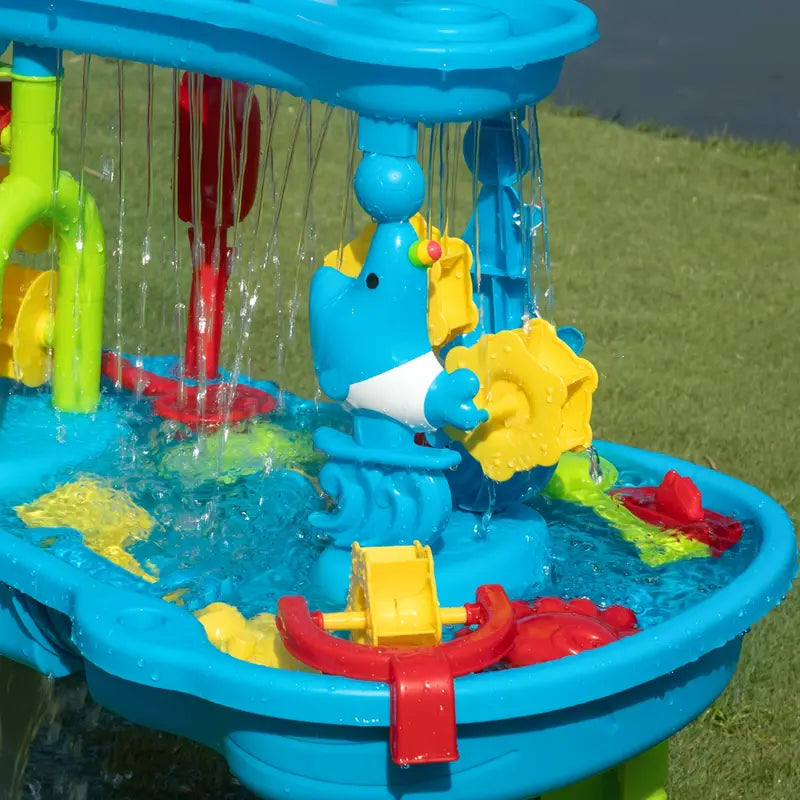AquaPlay – Summer Play & Discovery - 3-Layer Sand and Water Play Table