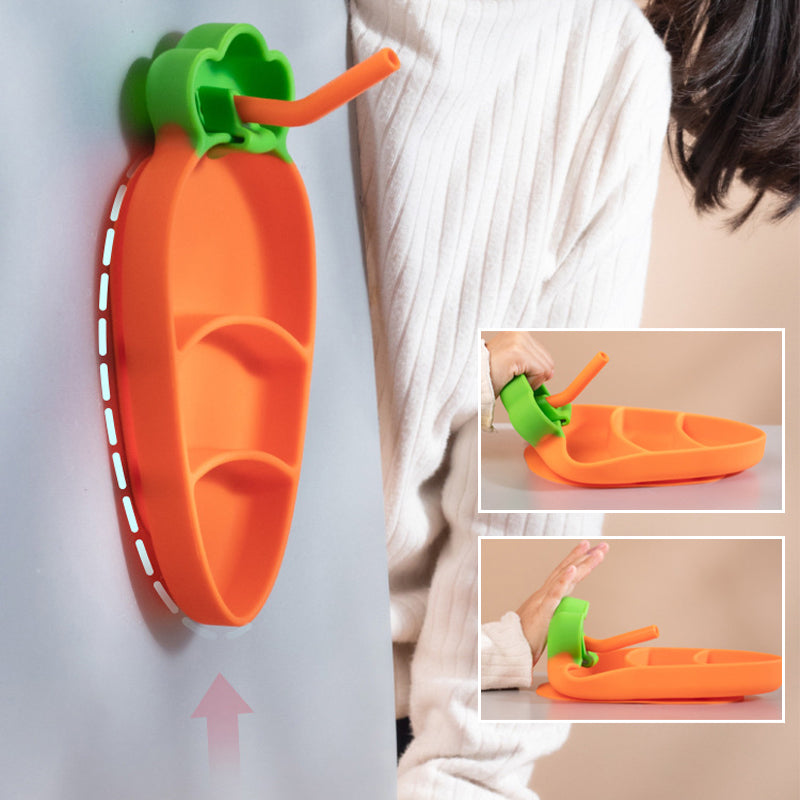 Safe & Non-Slip – Silicone Toddler Plate Kit with Cutlery