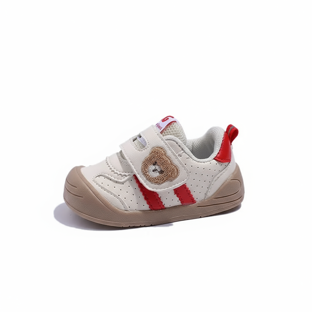 Sturdy & Supple - Velcro Sneakers with bear pattern