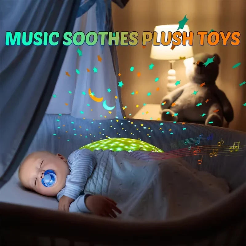 Soft & Soothing – Cuddly Plaything with Night Light Projector