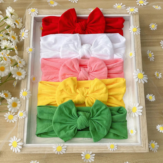Fashionable & Soft – Children Bow Hairbands