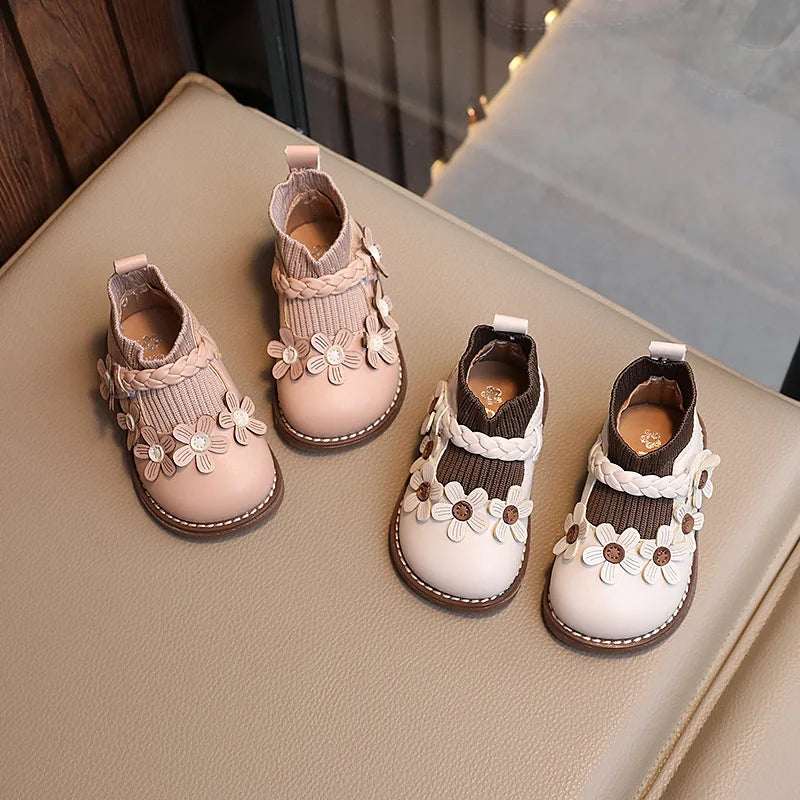 Cute Flowers - Girls Shoes