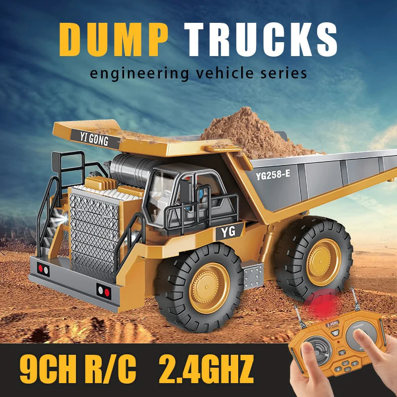 Perfect for kids and young builders - RC Construction Vehicle