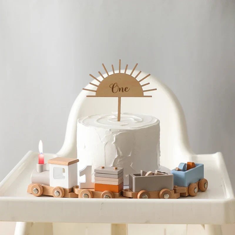 Classic & Educational – Wooden Developmental Train