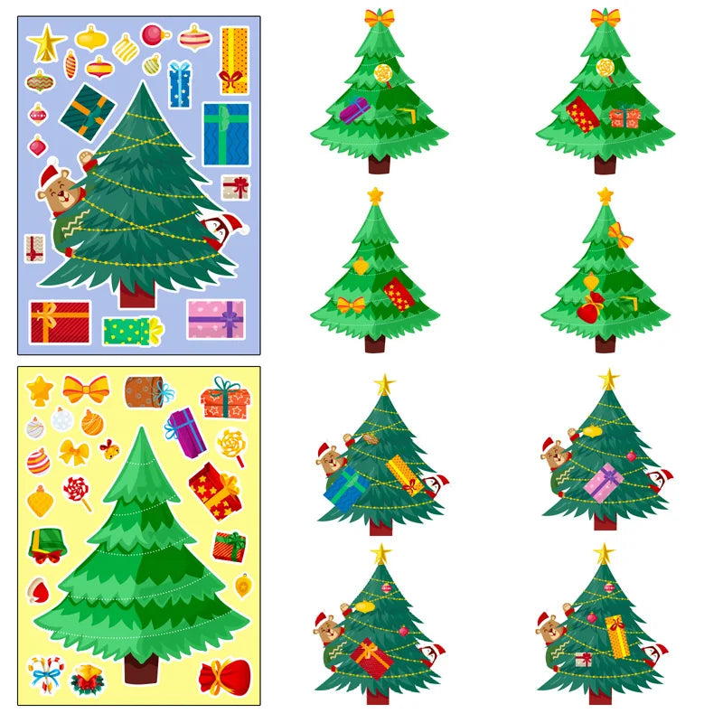 Build your own Christmas miracle - DIY Stickers