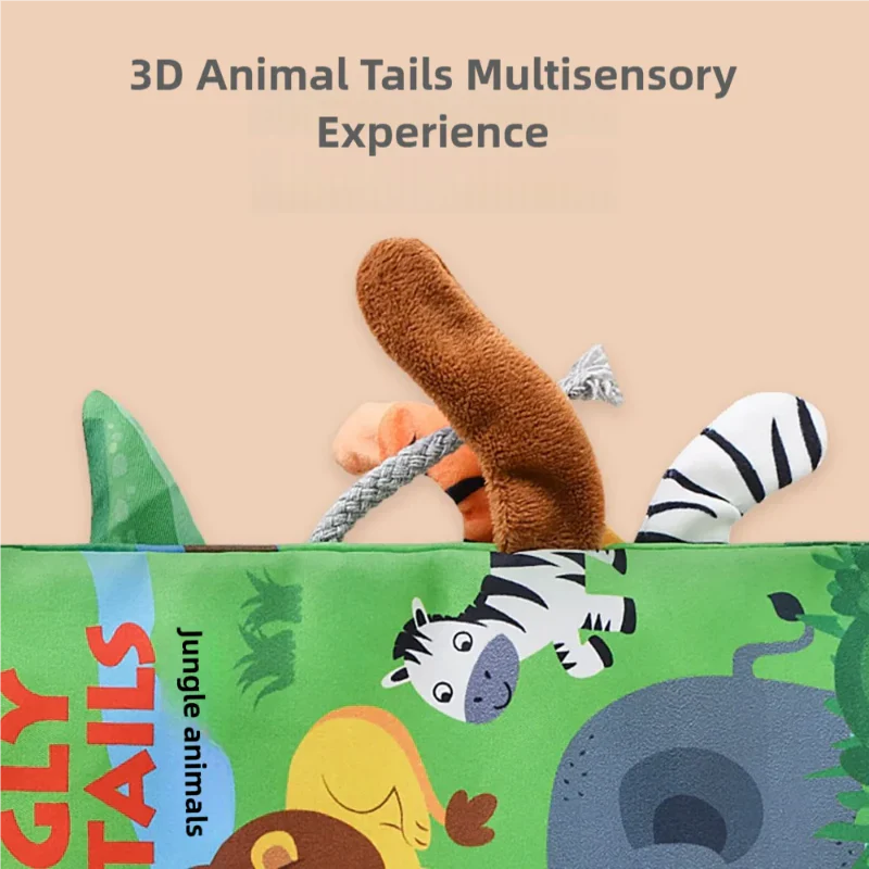 Colorful & Sensory – Infant tail book
