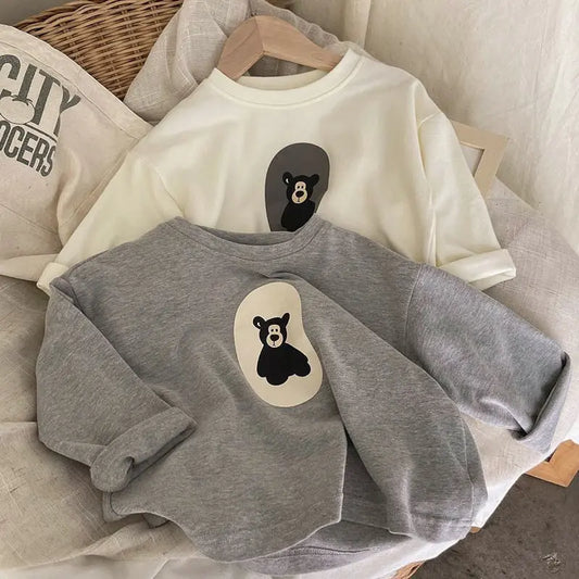 Bear Print - Sweater