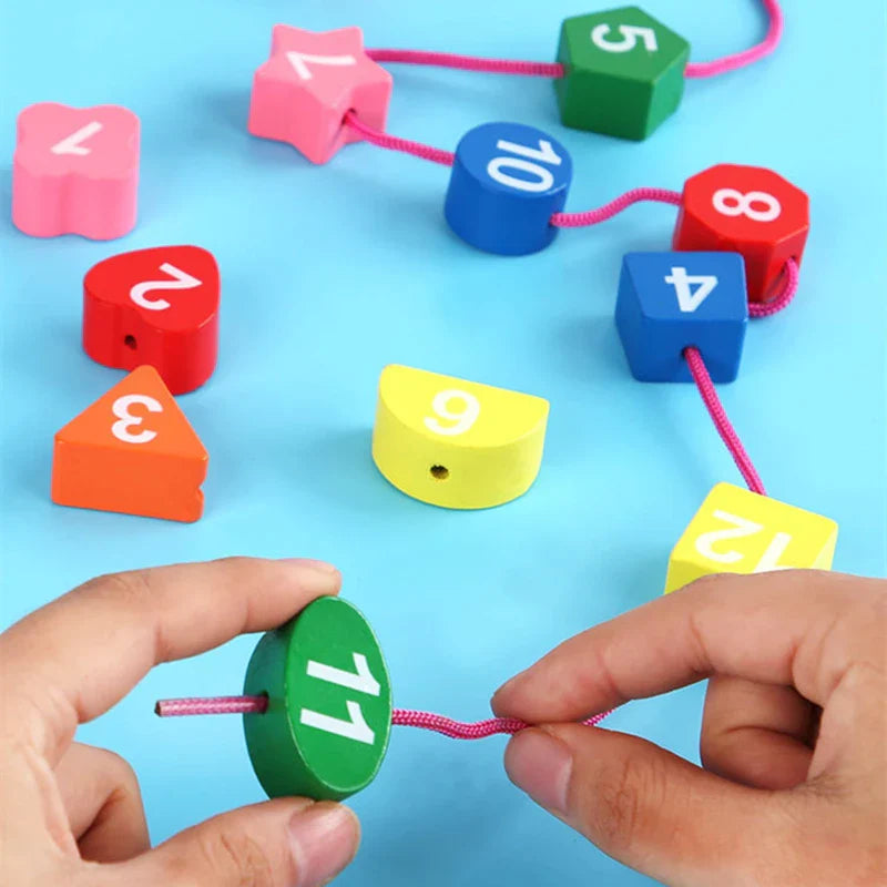 Play & Learn Telling Time – Wood Clock