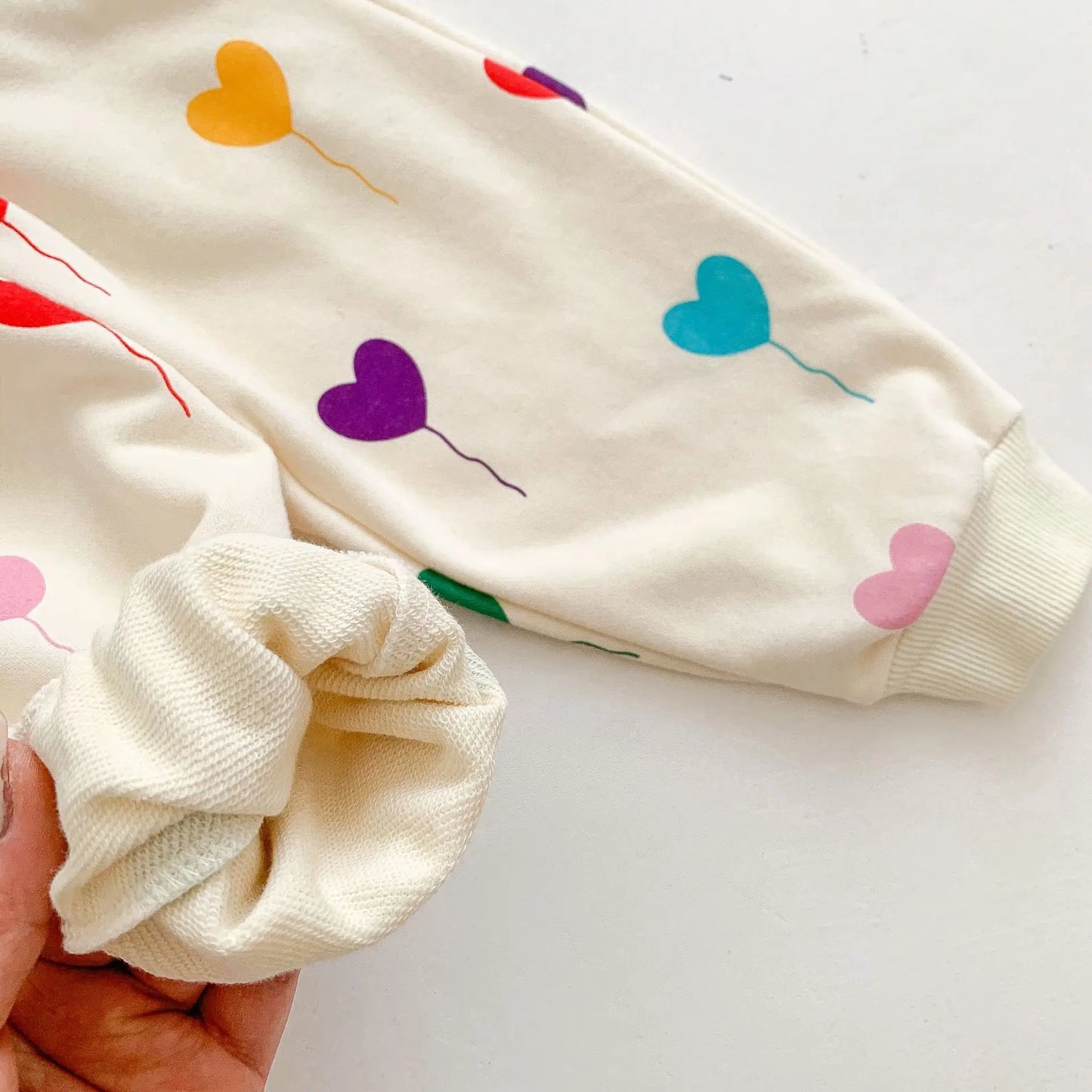 Ultra Soft & Comfortable - Colored hearts tracksuit