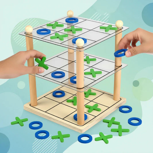 Educational & Clever – Tic-Tac-Toe 3D