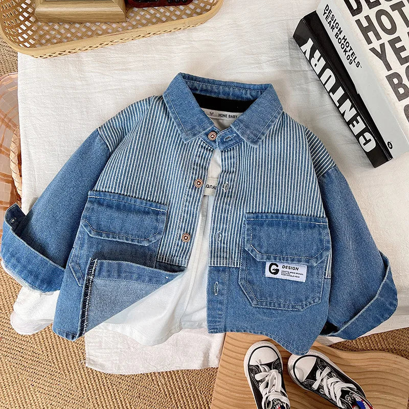 Stylish & Sustainable – Denim Jacket for Boys