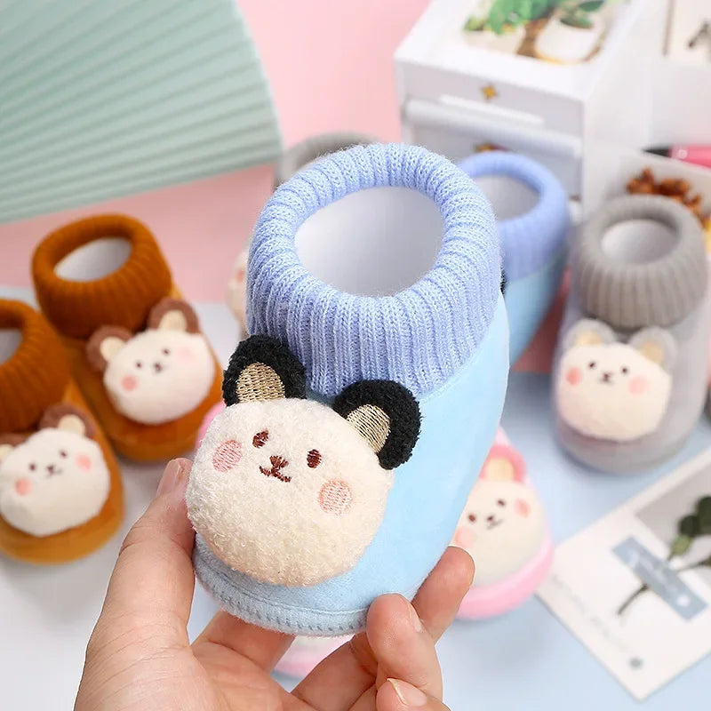 Warm and non-slip – Animal Infant Slippers