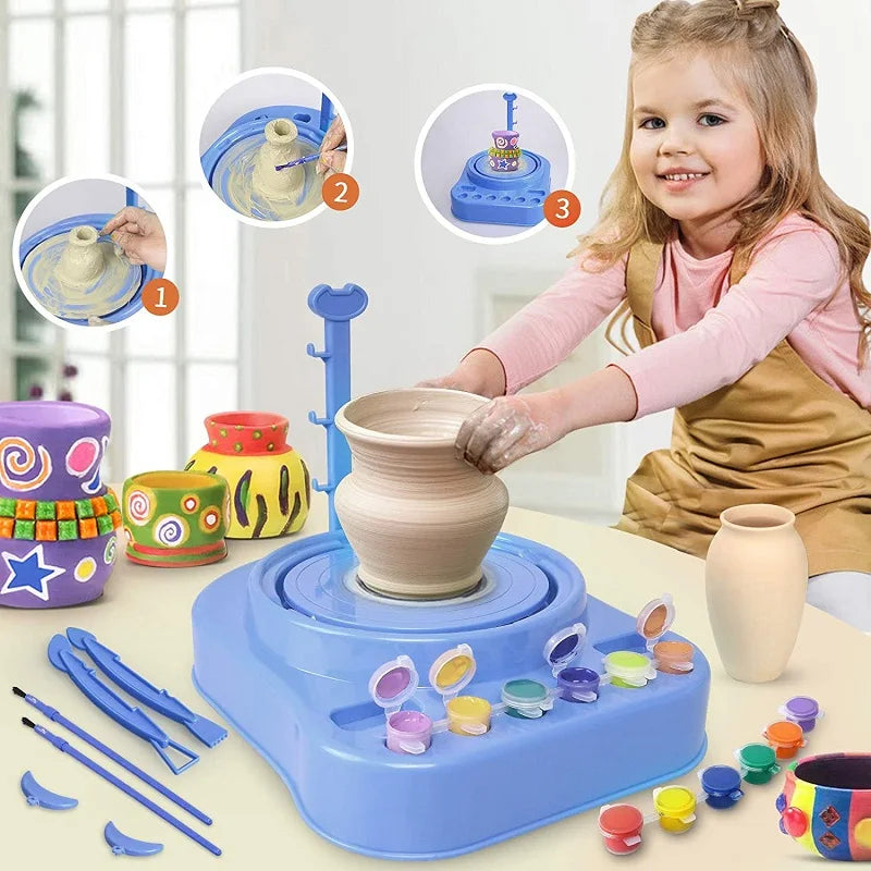 Children Pottery Set™ - Clay Creations - Children's Pottery Set