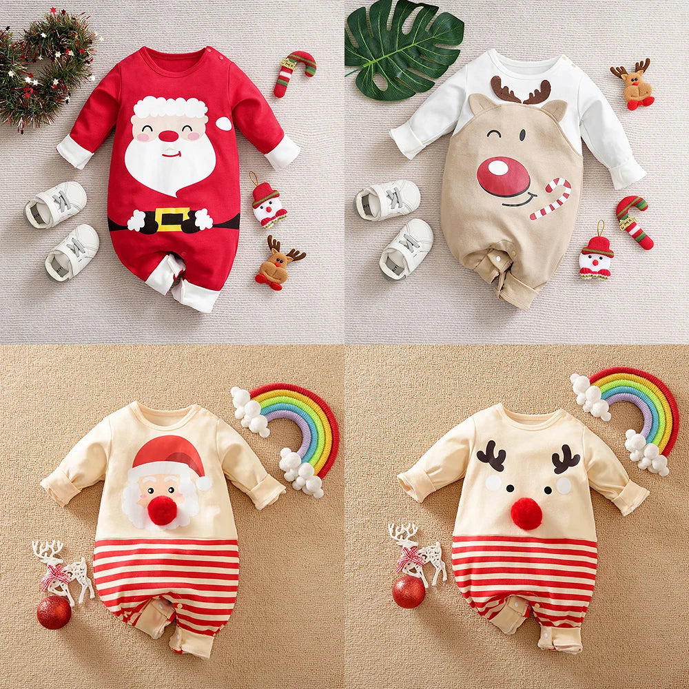 Soft Material - Infant Christmas Costume
