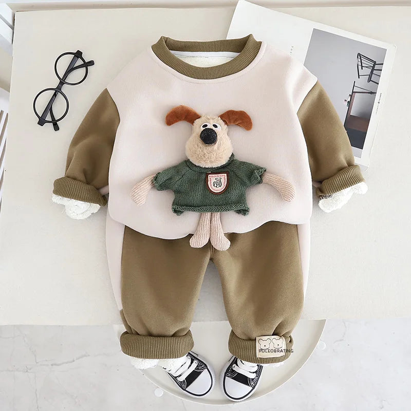 Warm & Soft - Autumn Jogging Suit for Children
