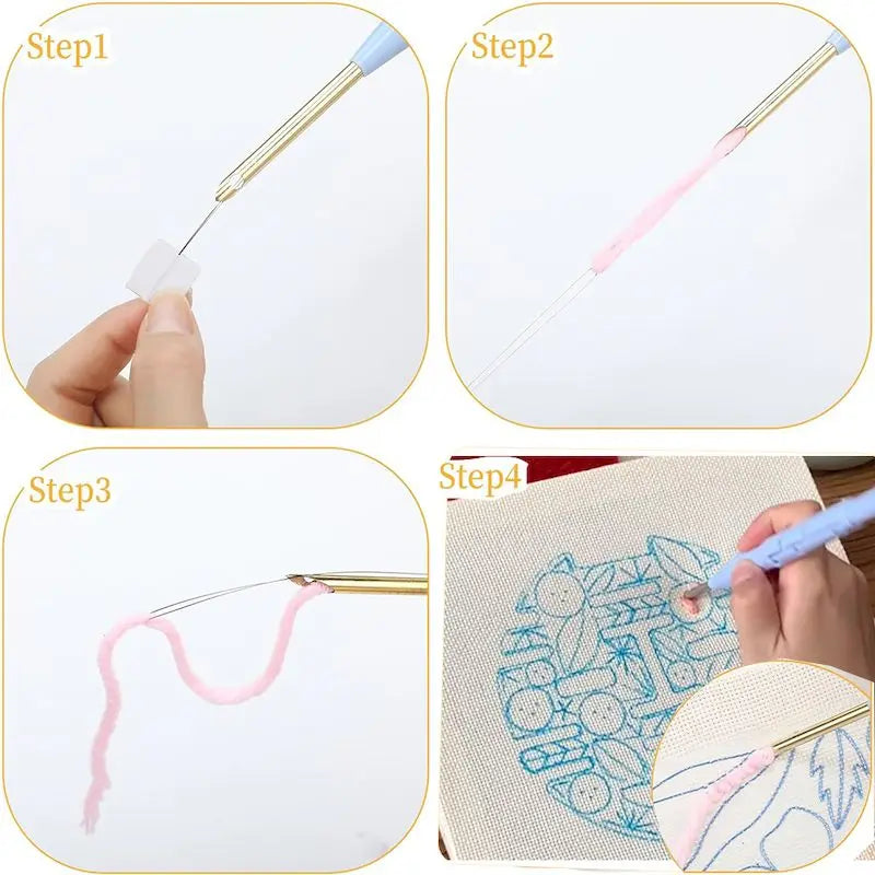 Handmade & Vibrant – Animal Embroidery Kit