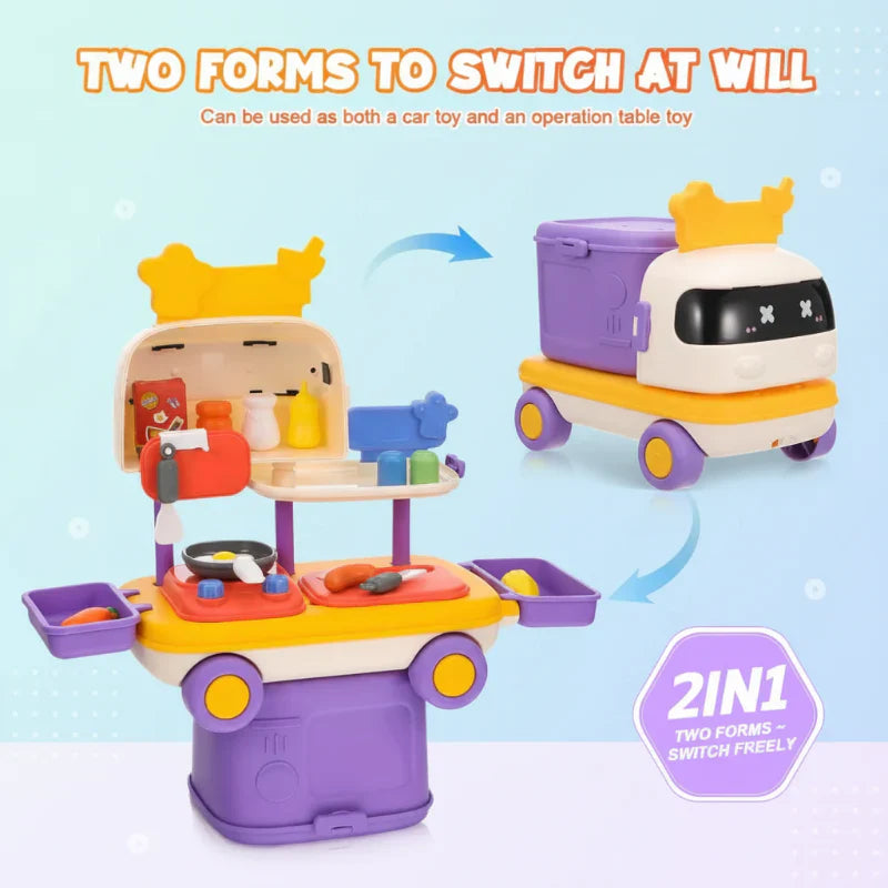Interactive & Innovative – Car Kitchen Play Set