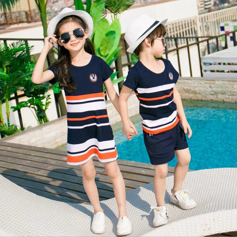 Play For The Family - Striped Family Set