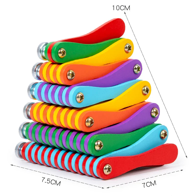 Think & Play - Wood Folding Puzzle