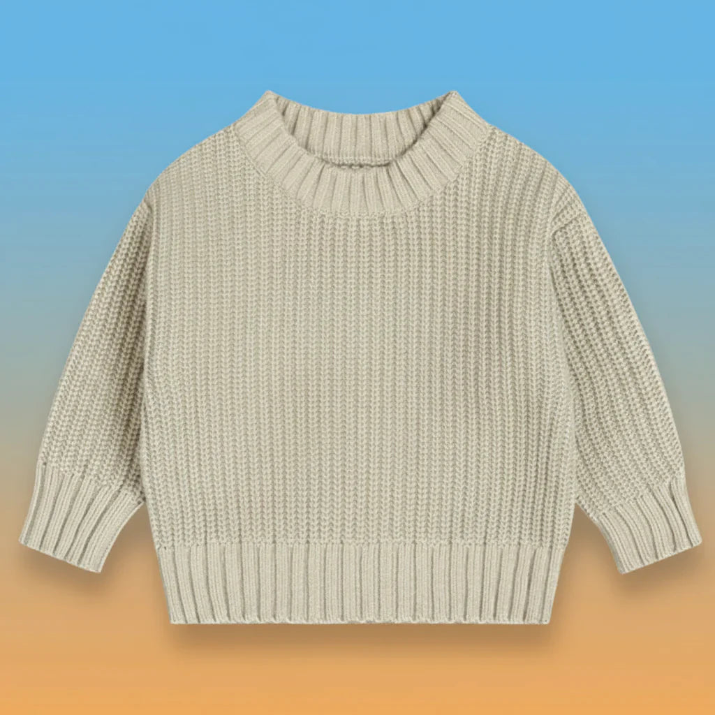 Classic & Cozy - Solid knit sweater