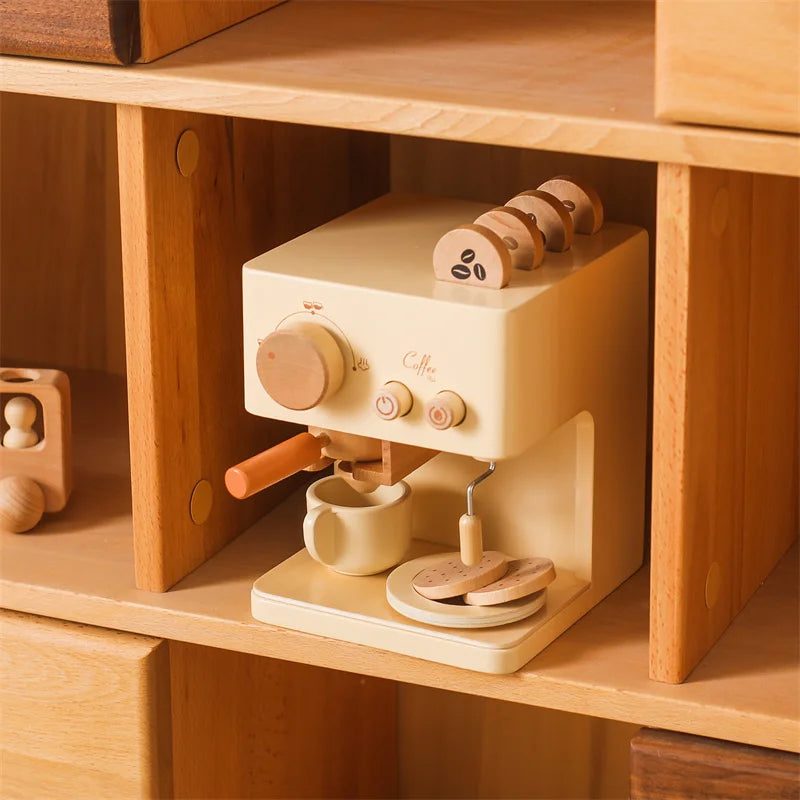 Barista in the Making - Wooden Espresso Machine Kit