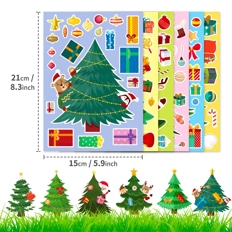 Build your own Christmas miracle - DIY Stickers