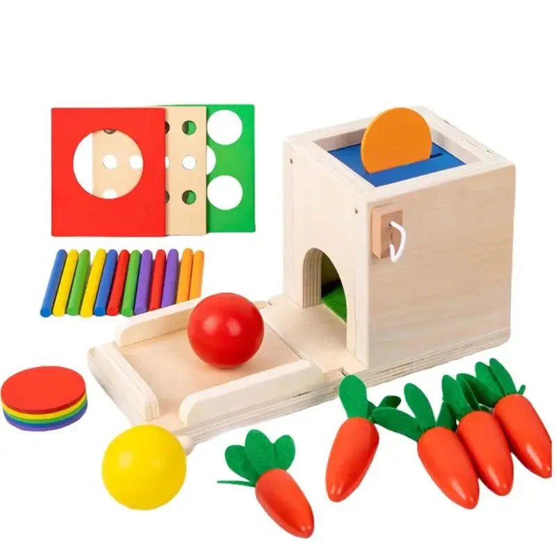 Colors & Shapes - Wood Sorting Toys