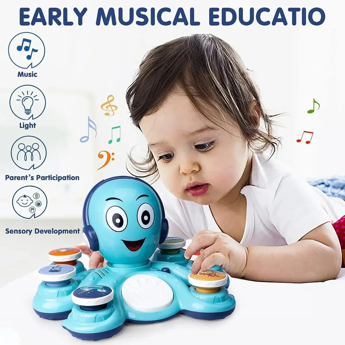 Octopus Music Party - Music Toys
