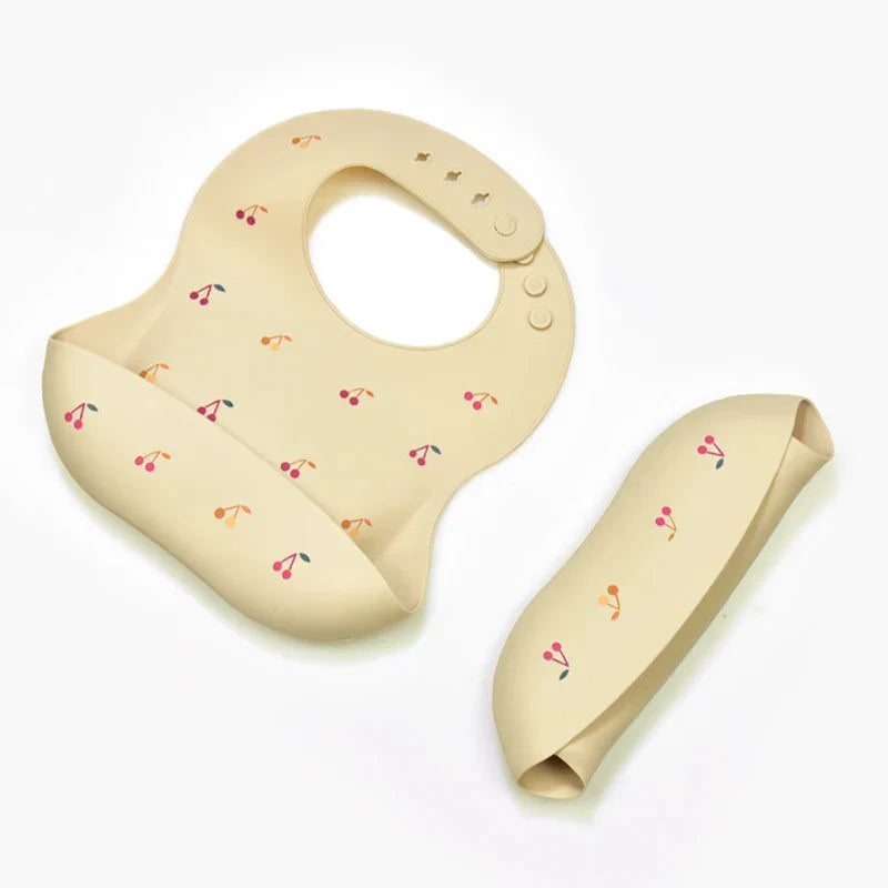 Waterproof & Fashionable - Silicone Infant Bib