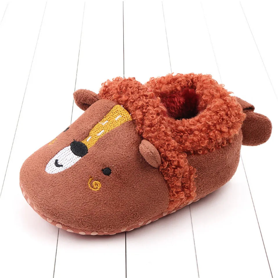 Cuddly soft animals - Toddler Animal slippers