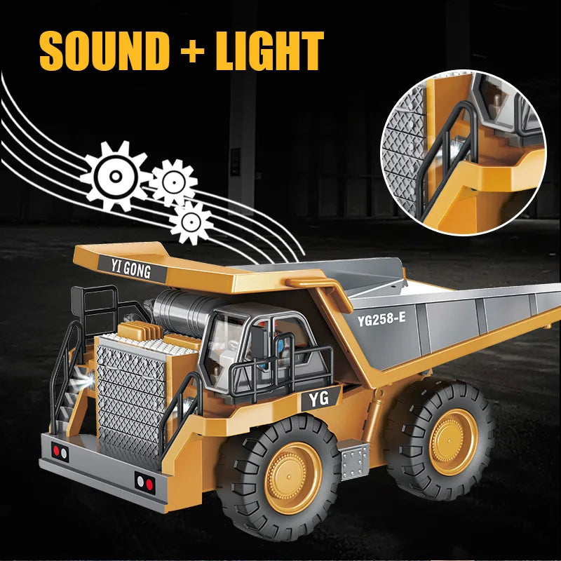 Perfect for kids and young builders - RC Construction Vehicle
