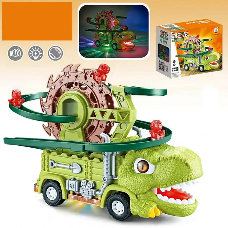 climb and race with dinosaurs! - Dinosaur Truck