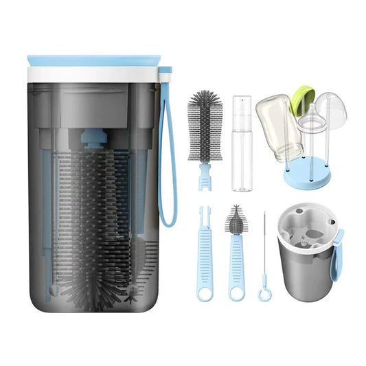 Bottle Cleaning Kit™ - Handy on the go - Infant bottle brush & cleaner