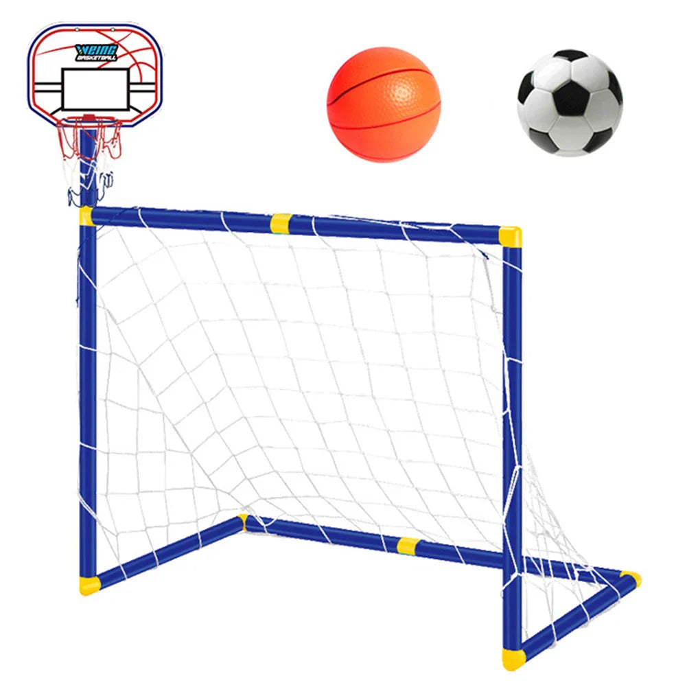 Double Play - Soccer & Basketball Toy Set